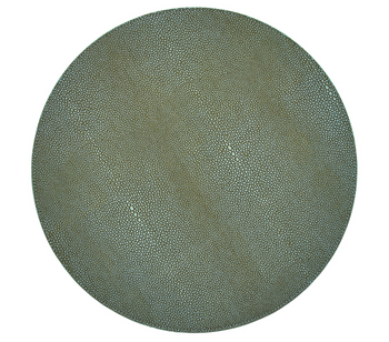 Kim Seybert Placemats: Shagreen in Sage, Set of 4